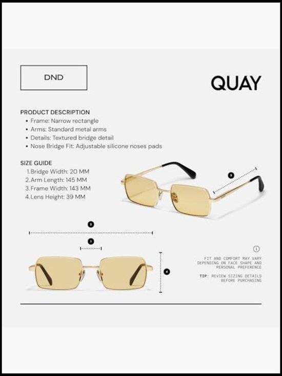 Rectangular Metal Frame Non-Polarized Sunglasses with Case and Cloth main image 4